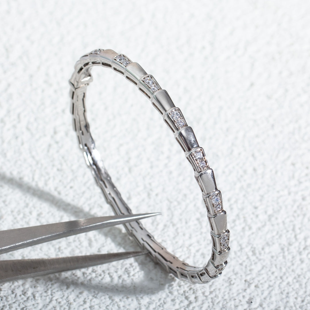 [Luxe Jewelry]SERPENTI BRACELET SILVER DIAMOND