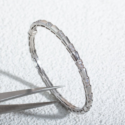 [Luxe Jewelry]SERPENTI BRACELET SILVER DIAMOND