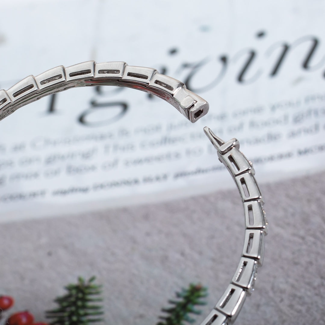 [Luxe Jewelry]SERPENTI BRACELET SILVER DIAMOND