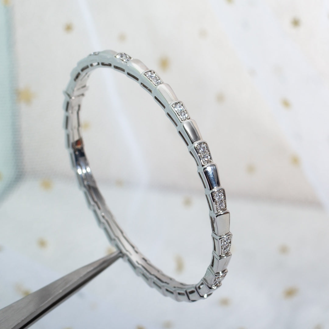 [Luxe Jewelry]SERPENTI BRACELET SILVER DIAMOND
