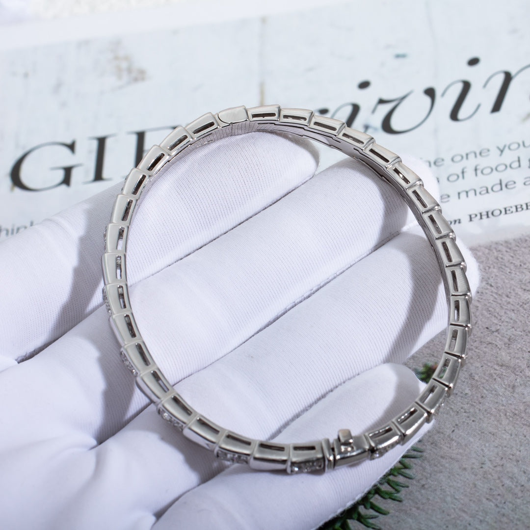[Luxe Jewelry]SERPENTI BRACELET SILVER DIAMOND