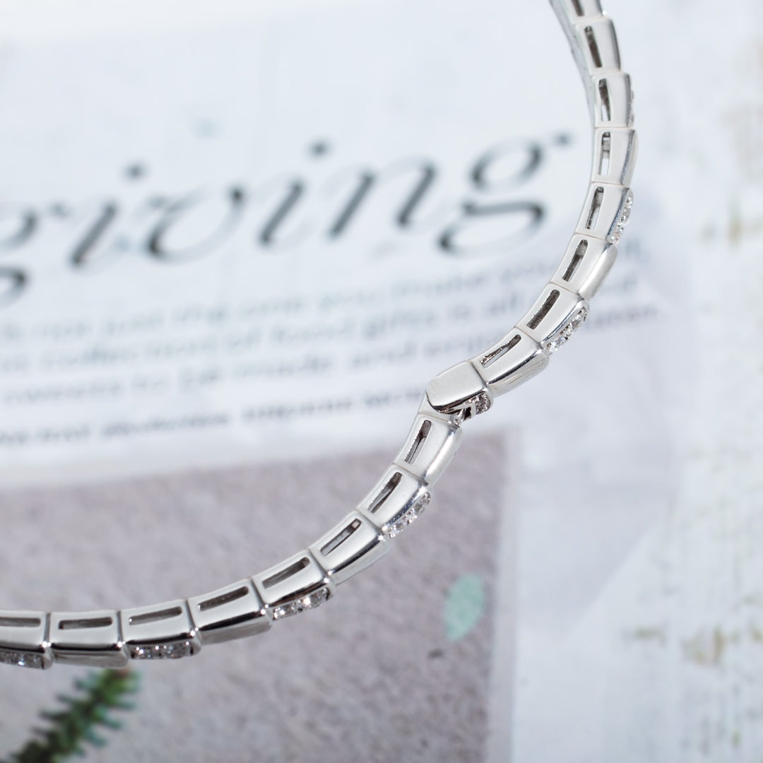 [Luxe Jewelry]SERPENTI BRACELET SILVER DIAMOND