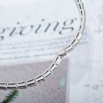 [Luxe Jewelry]SERPENTI BRACELET SILVER DIAMOND