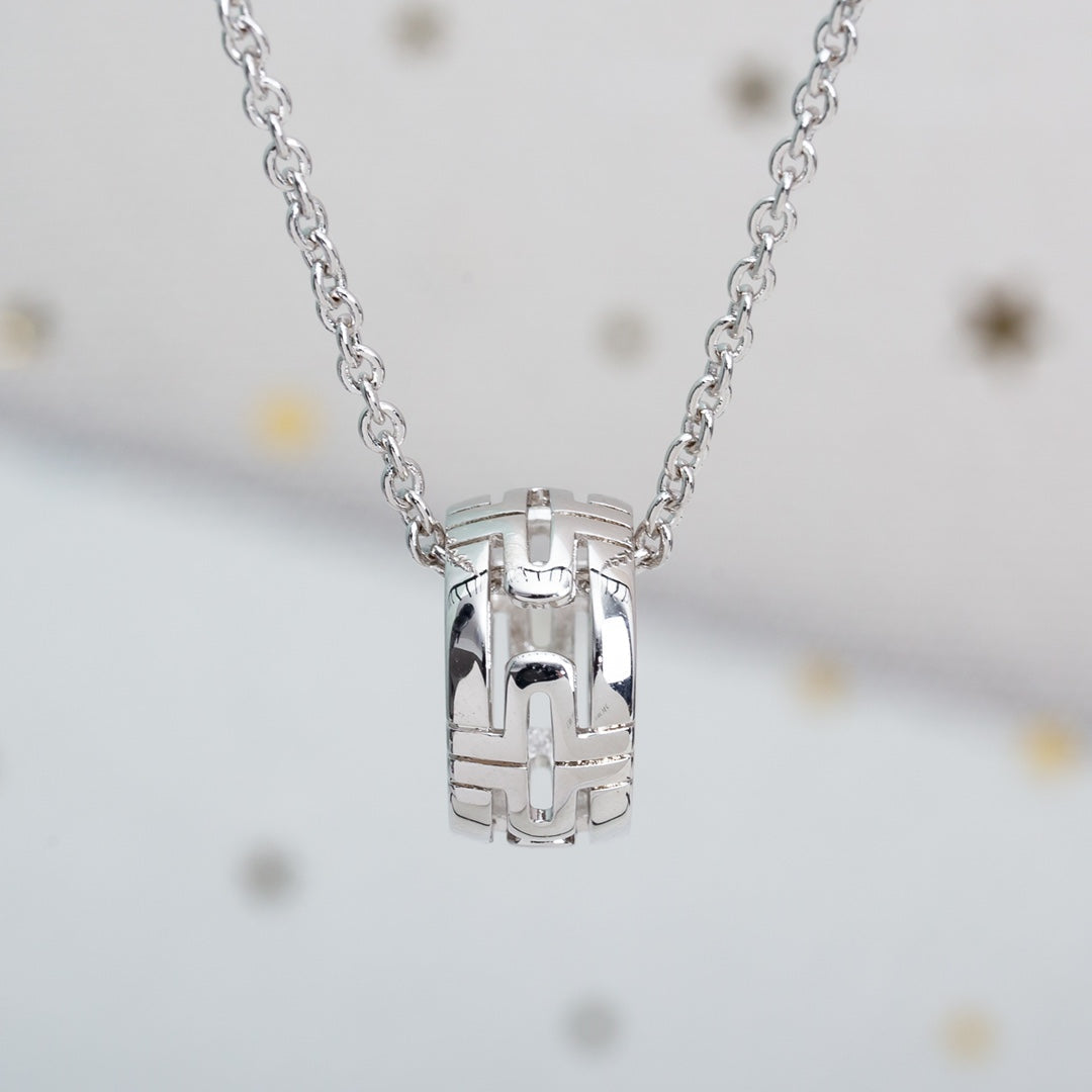 [Luxe Jewelry]PARENTESI NECKLACE SILVER