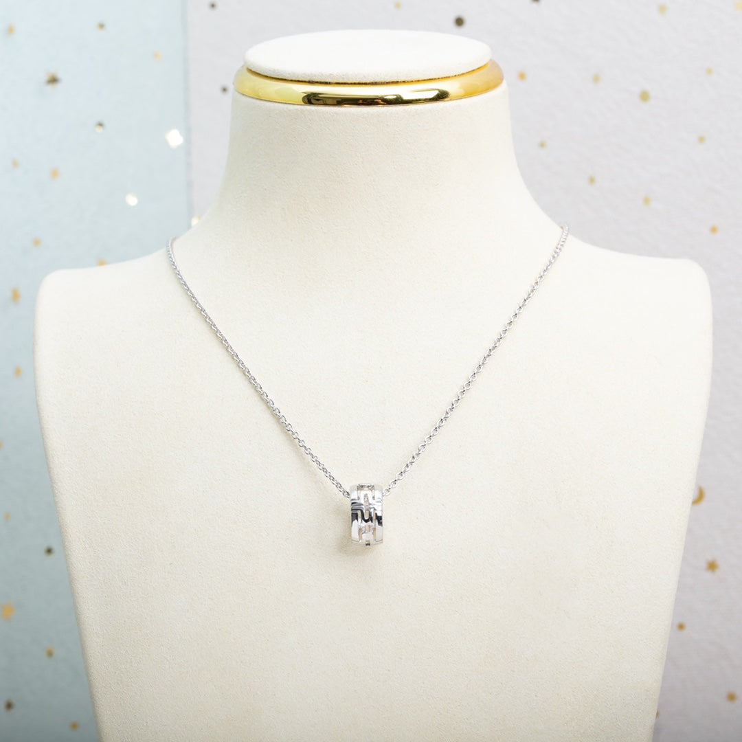 [Luxe Jewelry]PARENTESI NECKLACE SILVER