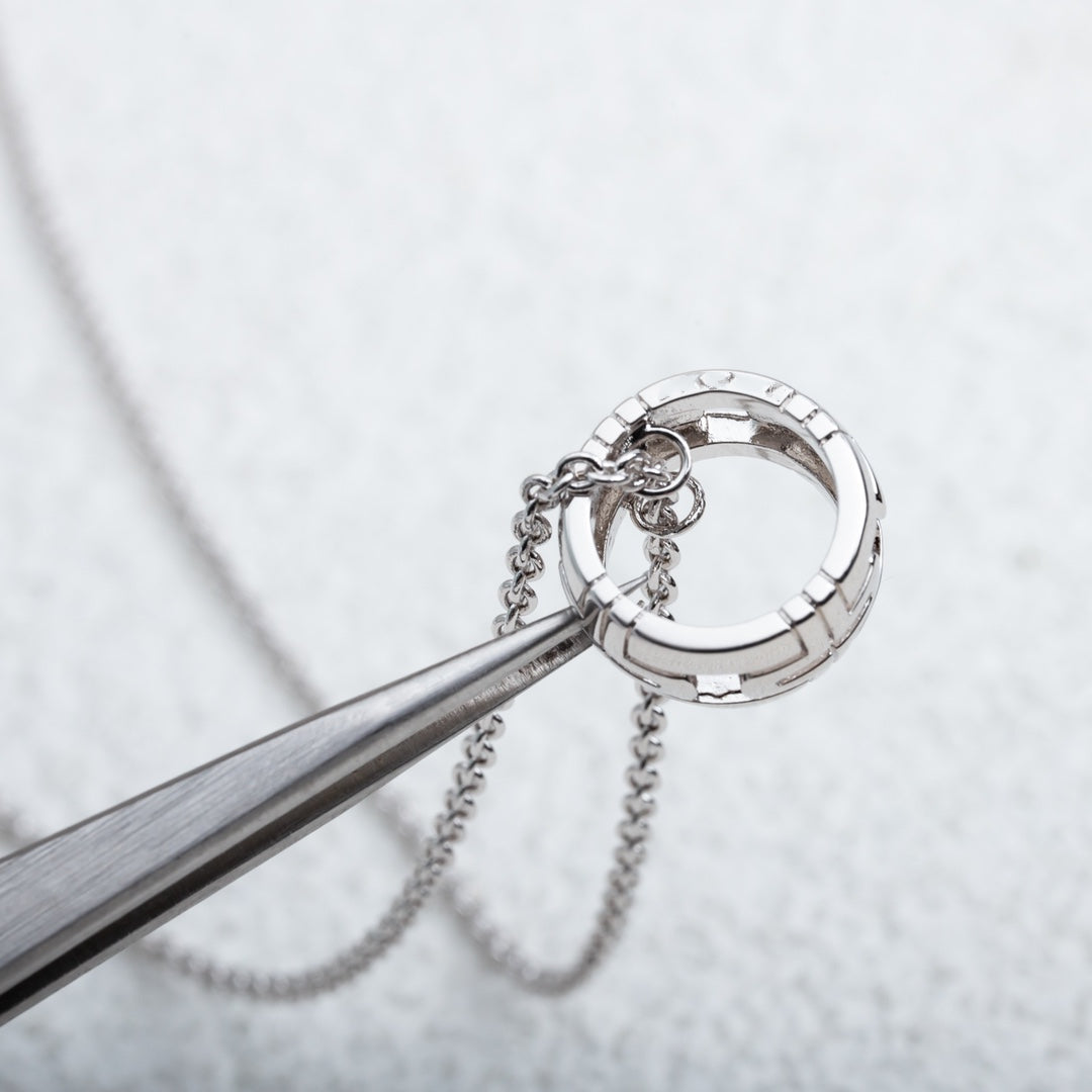 [Luxe Jewelry]PARENTESI NECKLACE SILVER