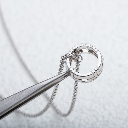 [Luxe Jewelry]PARENTESI NECKLACE SILVER