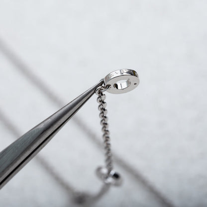 [Luxe Jewelry]PARENTESI NECKLACE SILVER
