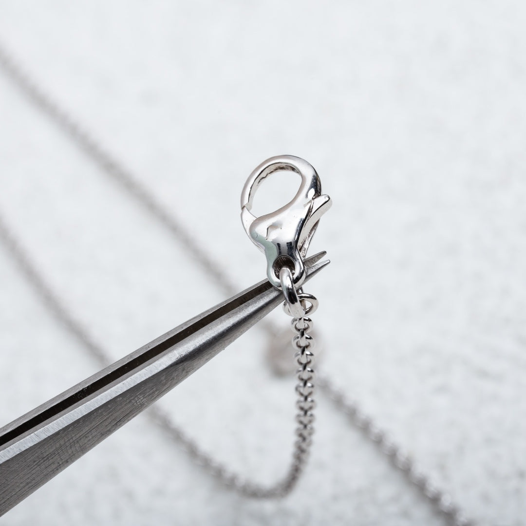 [Luxe Jewelry]PARENTESI NECKLACE SILVER