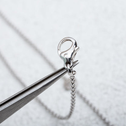 [Luxe Jewelry]PARENTESI NECKLACE SILVER