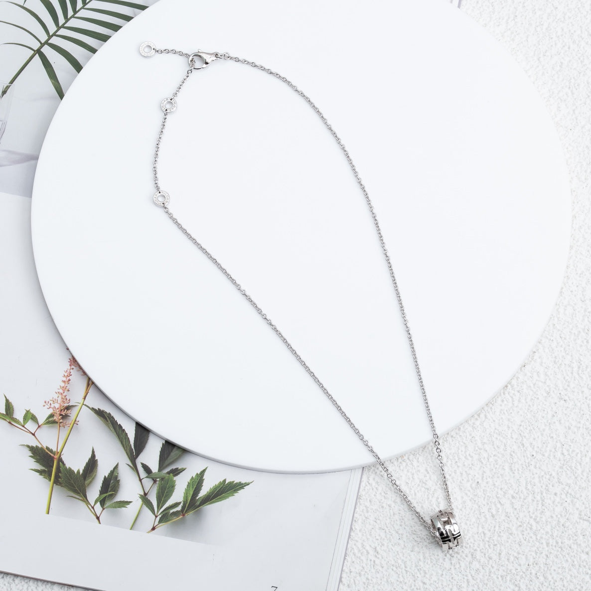 [Luxe Jewelry]PARENTESI NECKLACE SILVER