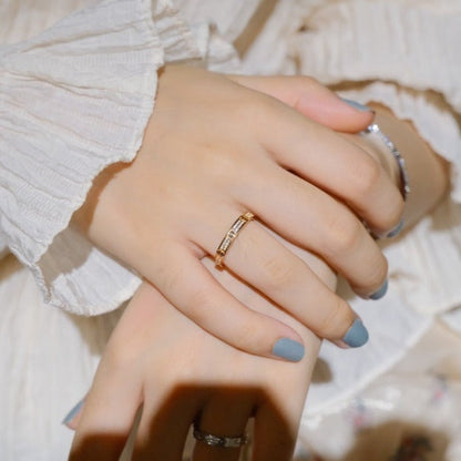 [Luxe Jewelry]LOVE RING 2.65MM DIAMOND