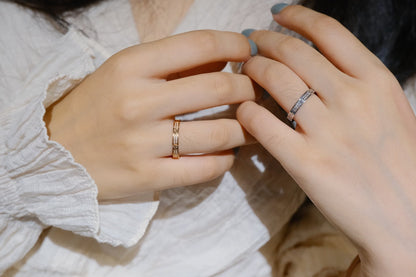 [Luxe Jewelry]LOVE RING 2.65MM DIAMOND