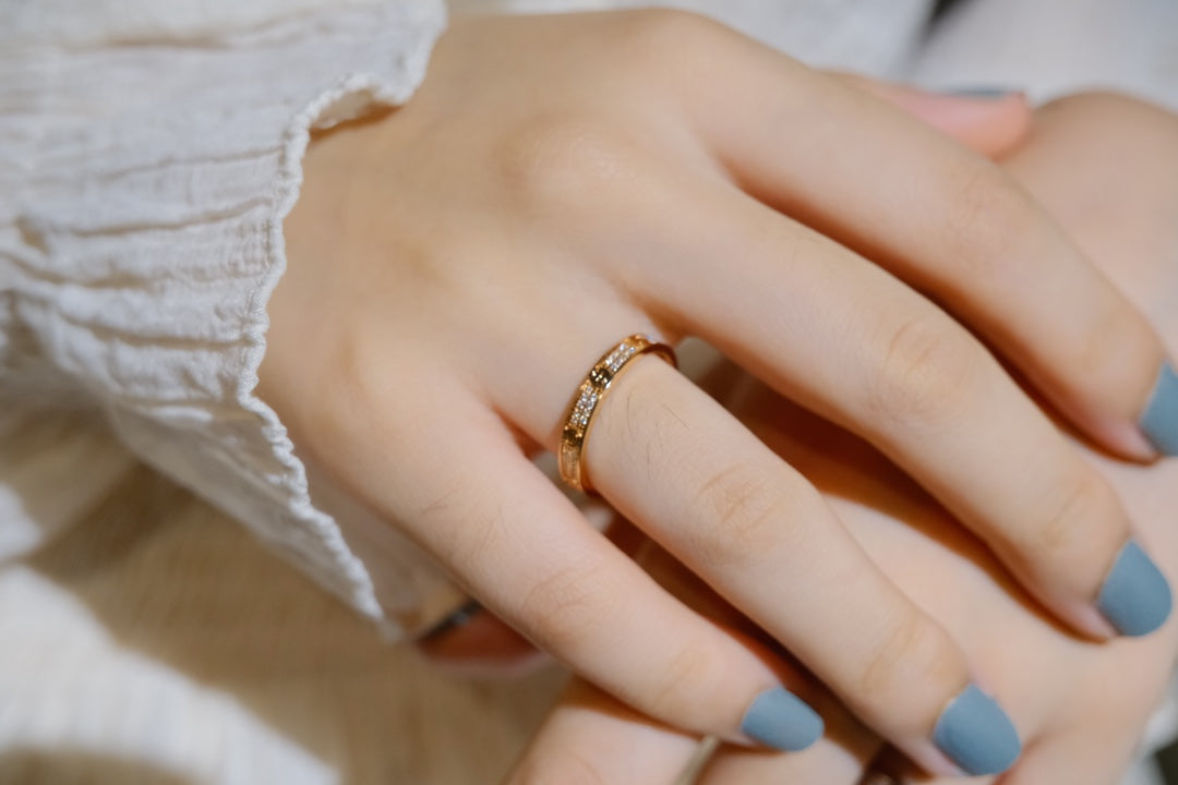 [Luxe Jewelry]LOVE RING 2.65MM DIAMOND