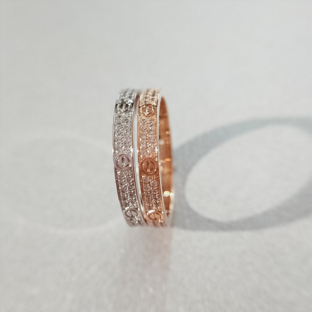 [Luxe Jewelry]LOVE RING 2.65MM DIAMOND