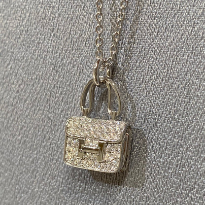 [Luxe Jewelry]CONSTANCE PEDANT DIAMOND NECKLACE