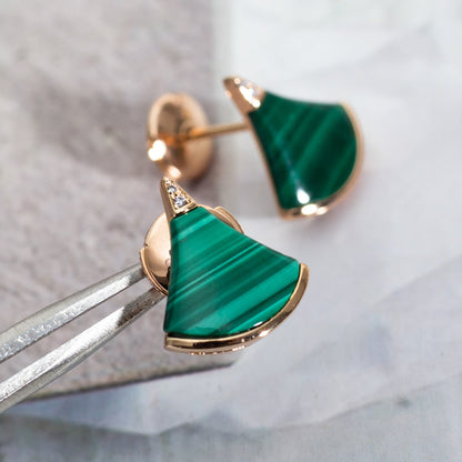 [Luxe Jewelry]DIVAS DREAM EARRINGS PINK GOLD