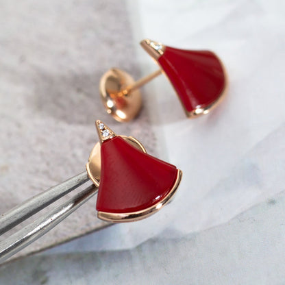 [Luxe Jewelry]DIVAS DREAM EARRINGS PINK GOLD