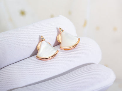 [Luxe Jewelry]DIVAS DREAM EARRINGS PINK GOLD