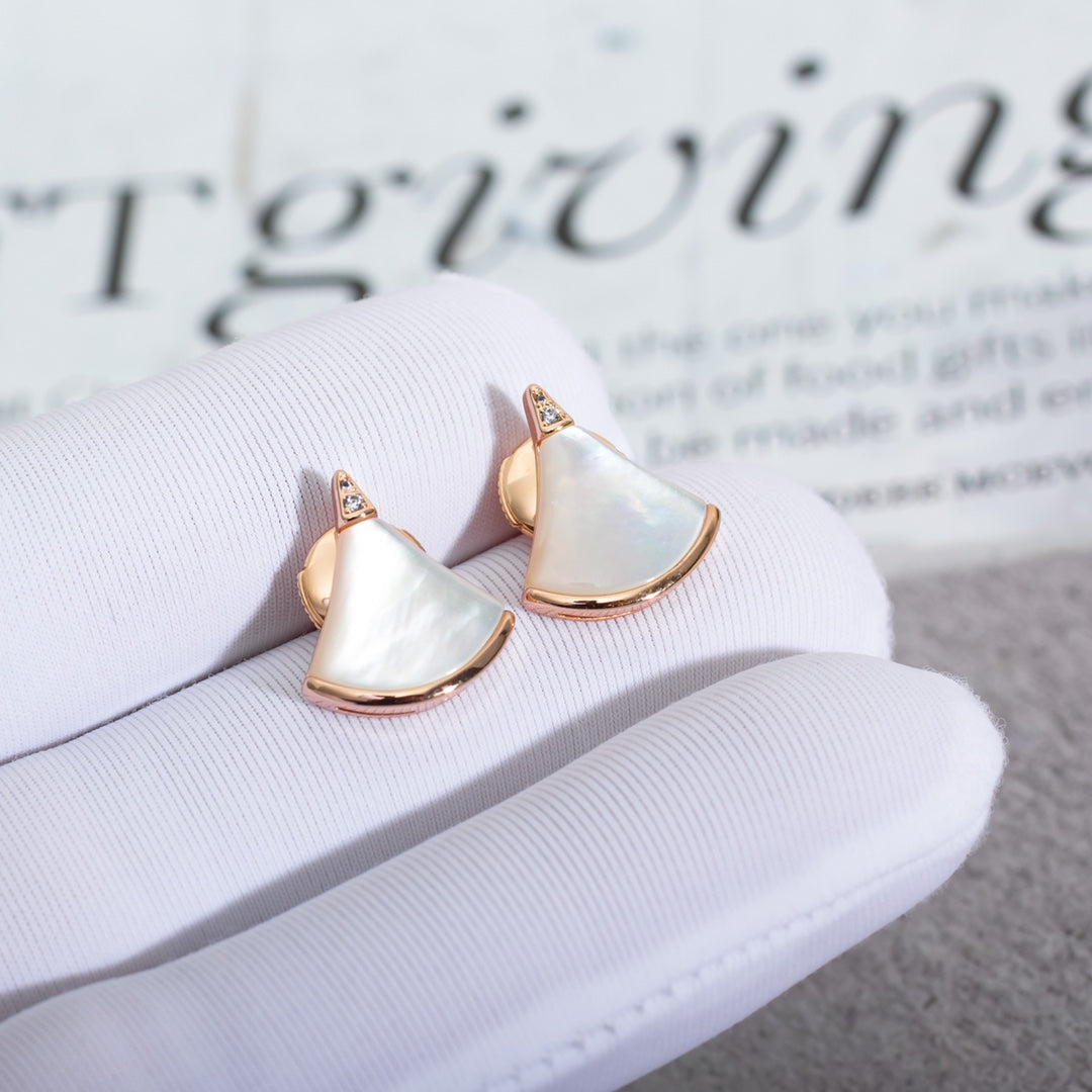 [Luxe Jewelry]DIVAS DREAM EARRINGS PINK GOLD