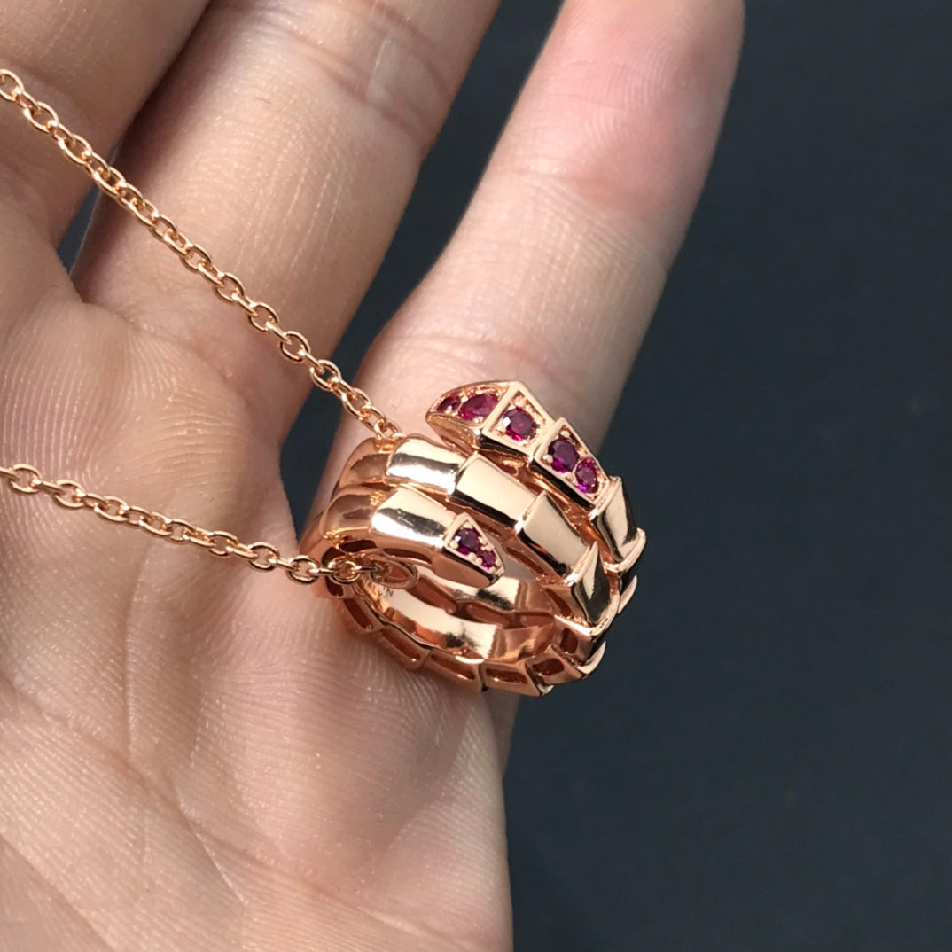 [Luxe Jewelry]SERPENTI PEDANT NECKLACE