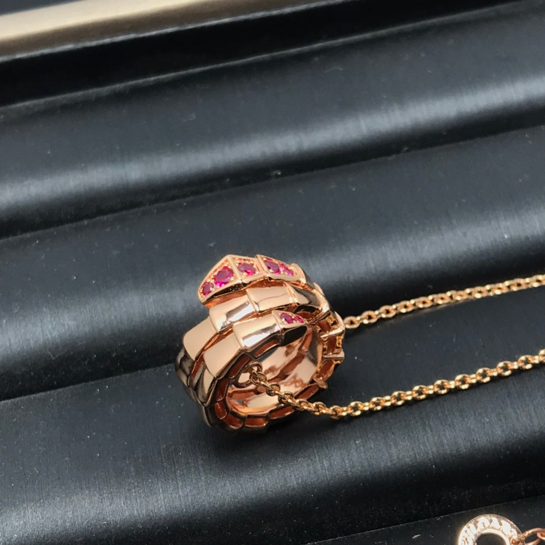 [Luxe Jewelry]SERPENTI PEDANT NECKLACE