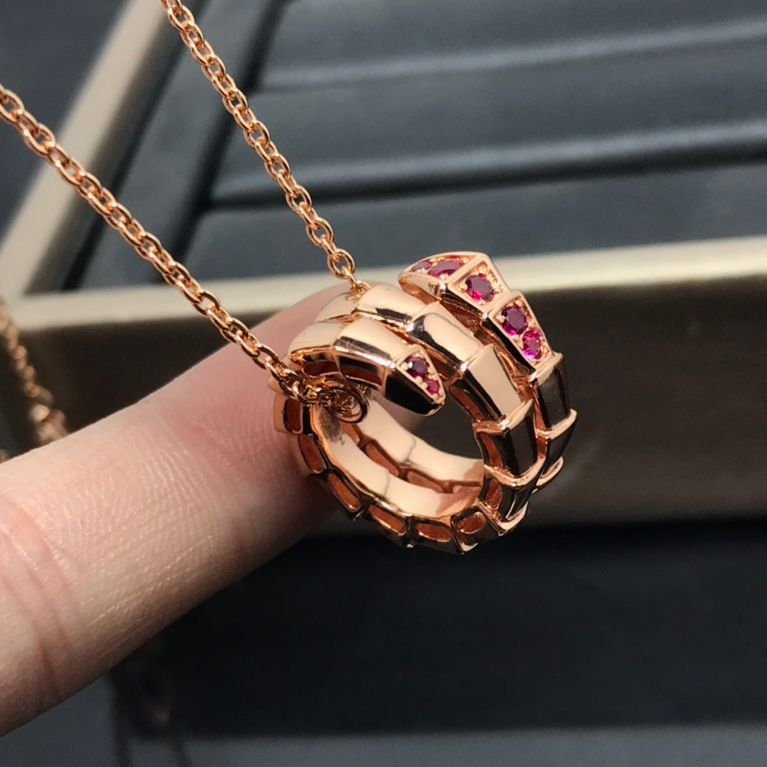 [Luxe Jewelry]SERPENTI PEDANT NECKLACE