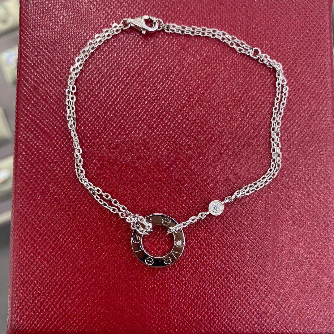[Luxe Jewelry]LOVE BRACELET 2 DIAMOND