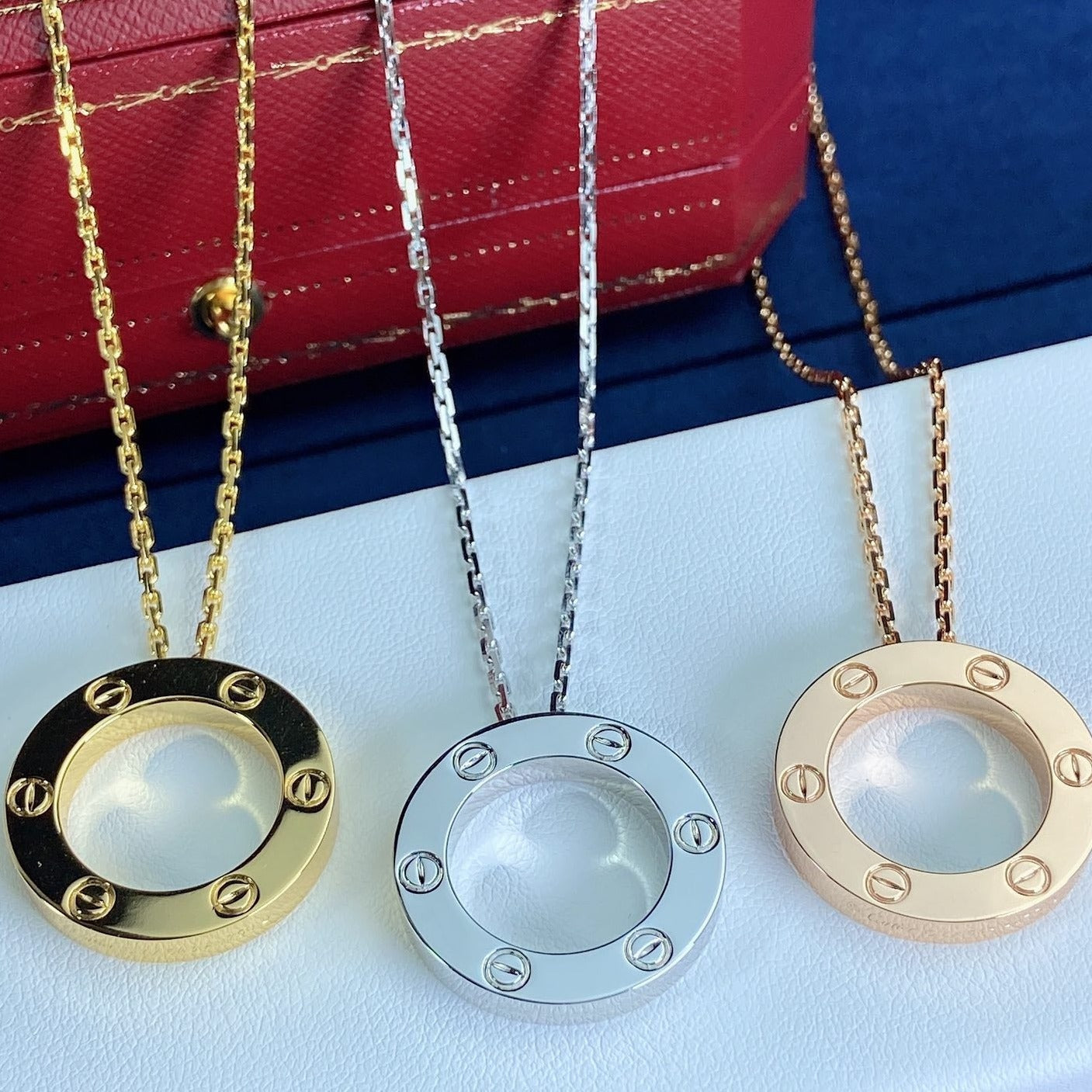[Luxe Jewelry]LOVE NECKLACE 16MM