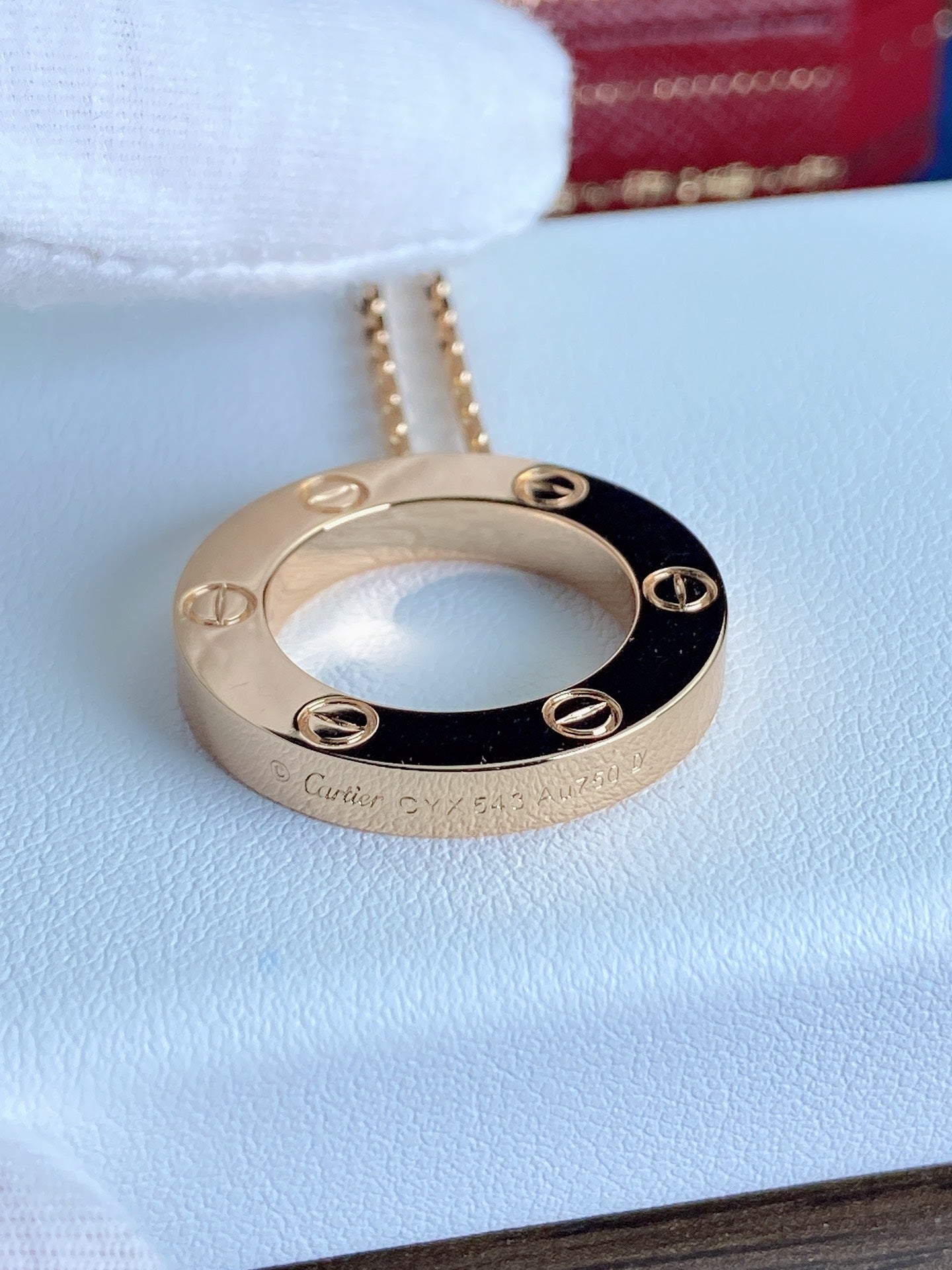 [Luxe Jewelry]LOVE NECKLACE 16MM