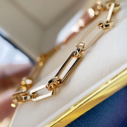 [Luxe Jewelry]CHAINE BRACELET SMALL MODEL DIAMOND