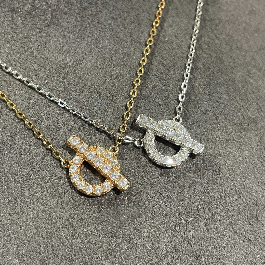 [Luxe Jewelry]ECHAPEE NECKLACE DIAMOND