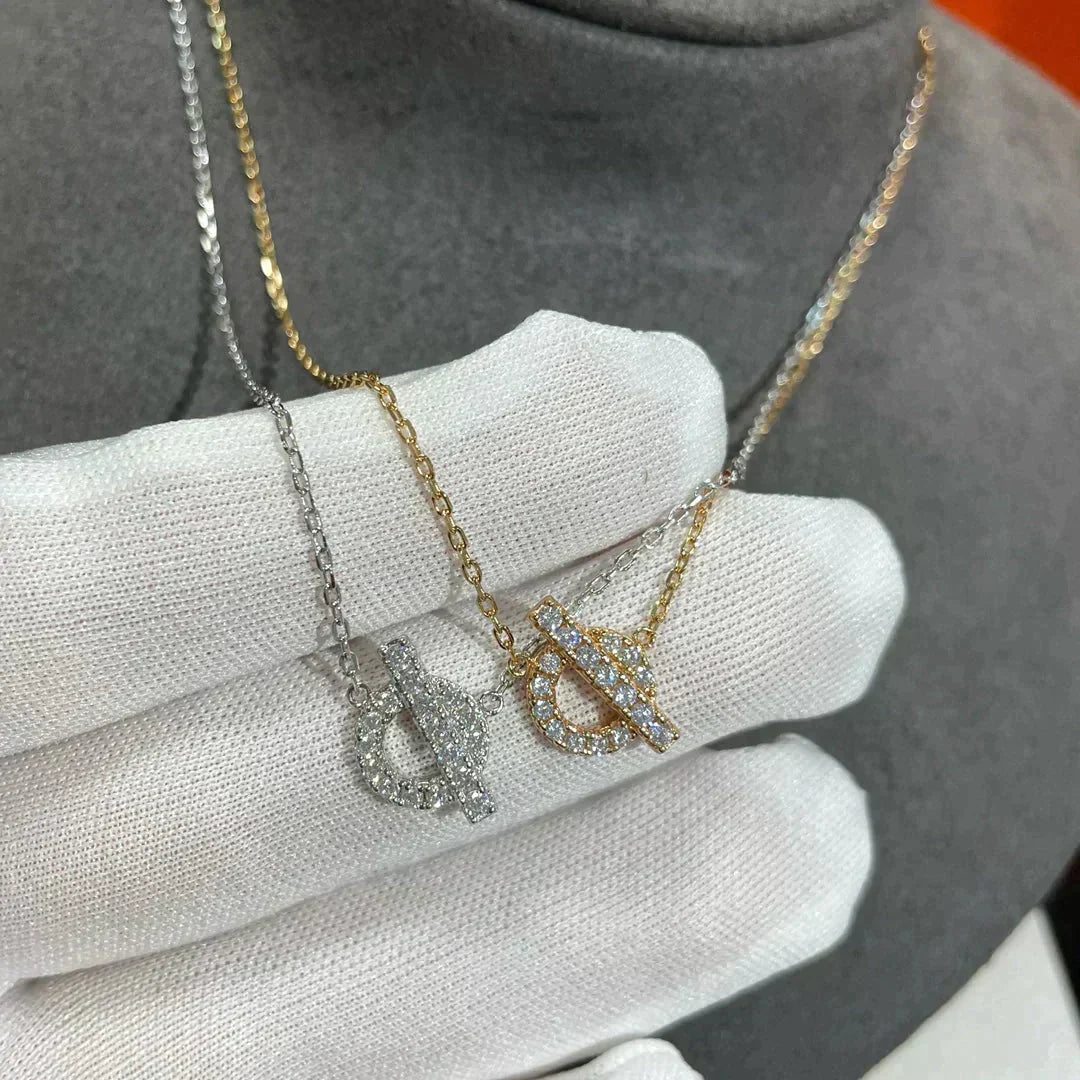 [Luxe Jewelry]ECHAPEE NECKLACE DIAMOND