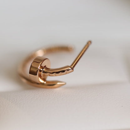 [Luxe Jewelry]JUSTE EARRINGS PINK GOLD