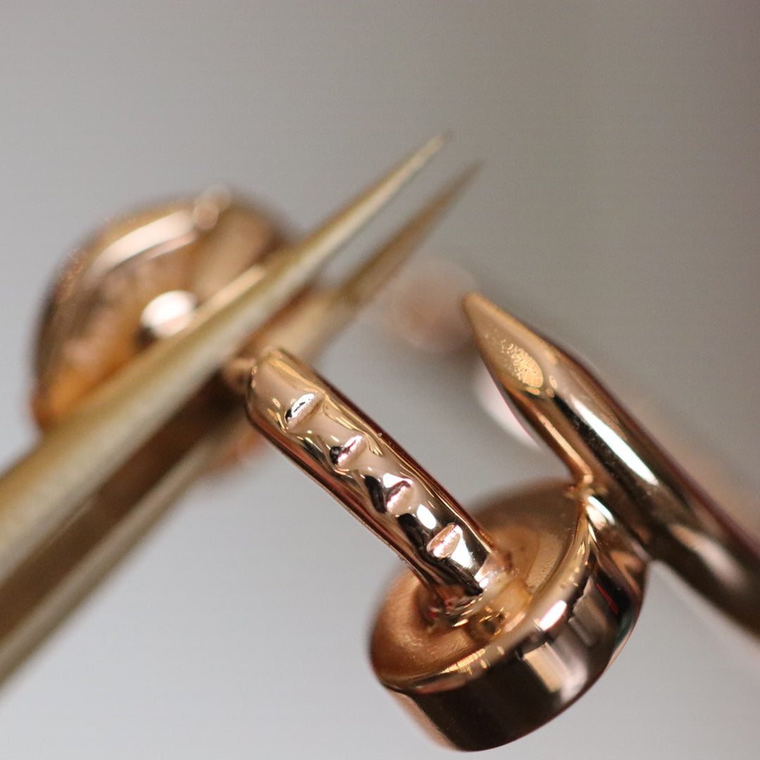[Luxe Jewelry]JUSTE EARRINGS PINK GOLD