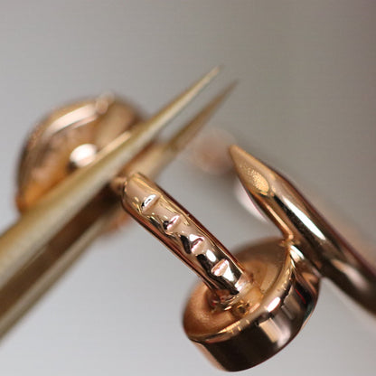 [Luxe Jewelry]JUSTE EARRINGS PINK GOLD