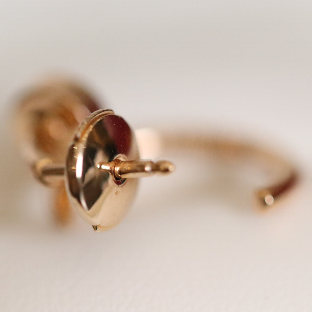 [Luxe Jewelry]JUSTE EARRINGS PINK GOLD