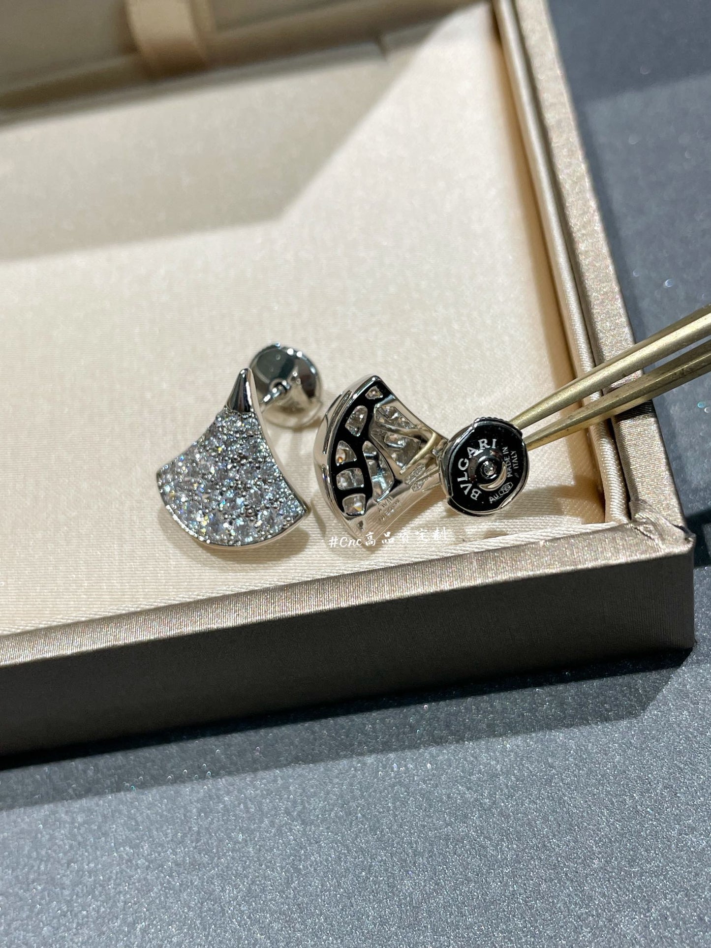 [Luxe Jewelry]DREAM STUD EARRINGS DIAMOND
