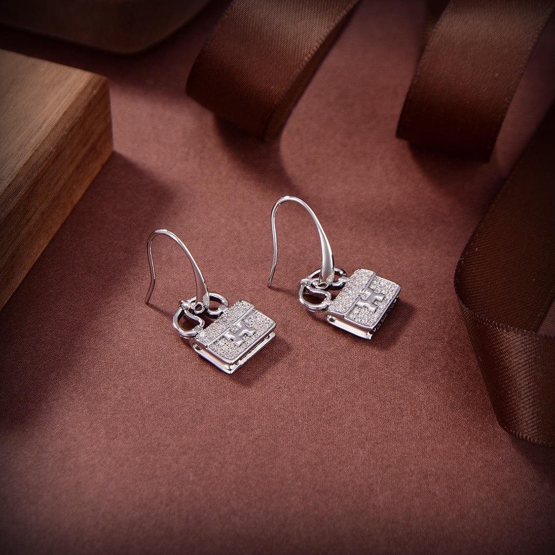 [Luxe Jewelry]KELLY DIAMOND EARRINGS