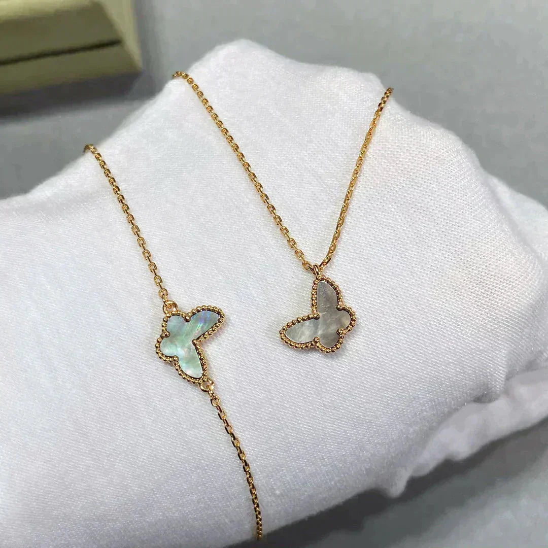 [Luxe Jewelry]BUTTERFLY DARK MOP BUTTERFLY BRACELET