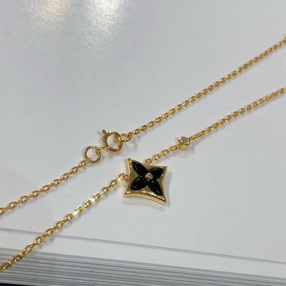 [Luxe Jewelry]STAR BLACK MOP NECKLACE