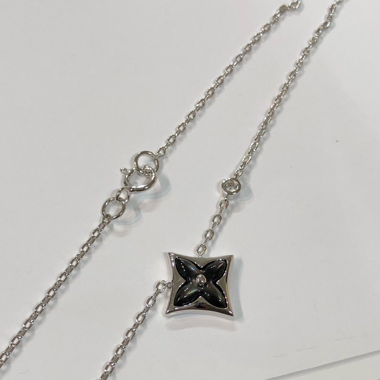 [Luxe Jewelry]STAR BLACK MOP NECKLACE