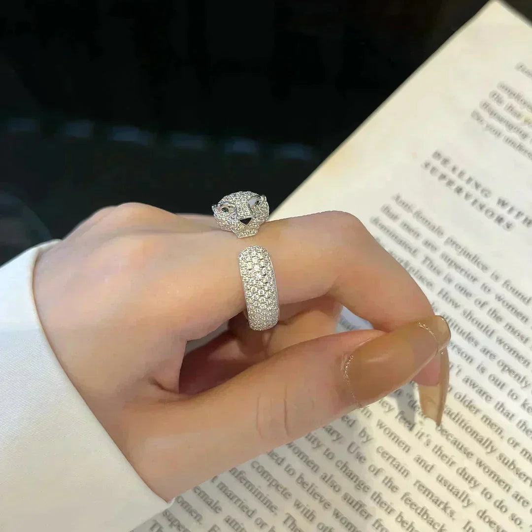 [Luxe Jewelry]PANTHERE 5.5MM ALL DIAMOND RING