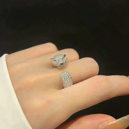 [Luxe Jewelry]PANTHERE 5.5MM ALL DIAMOND RING