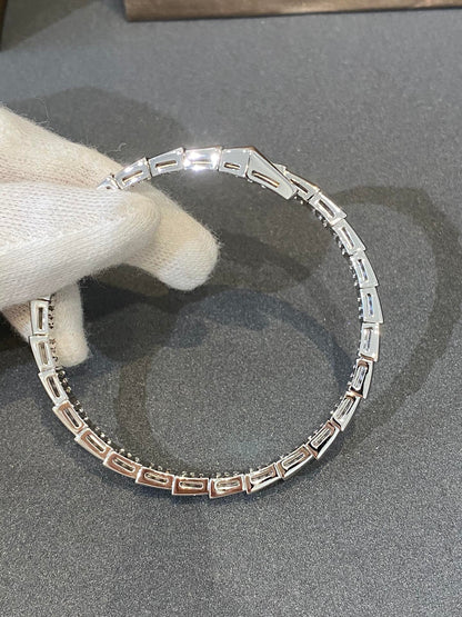 [Luxe Jewelry]SERPENTI BRACELET DIAMONDS SILVER