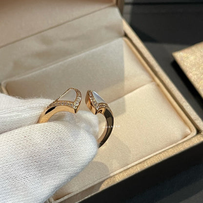 [Luxe Jewelry]DREAM MOP DIAMOND OPEN RING