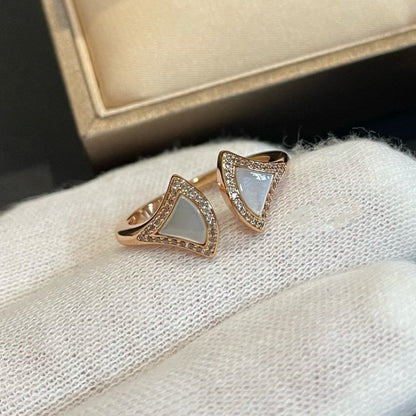 [Luxe Jewelry]DREAM MOP DIAMOND OPEN RING