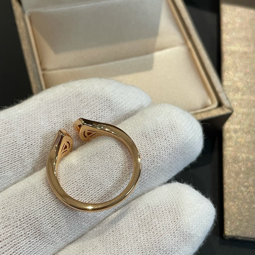 [Luxe Jewelry]DREAM MOP DIAMOND OPEN RING
