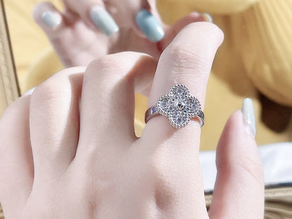 [Luxe Jewelry]CLOVER DIAMOND RING