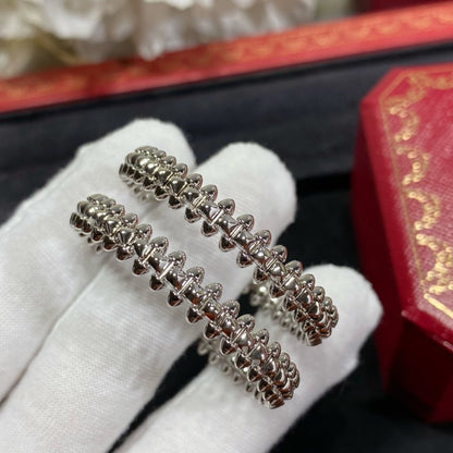[Luxe Jewelry]CLASH LARGE HOOP EARRINGS